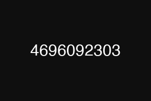 4696092303