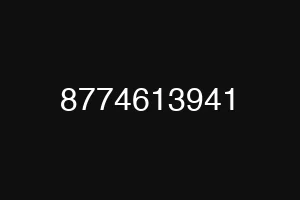 8774613941