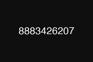 8883426207