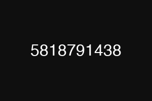 5818791438