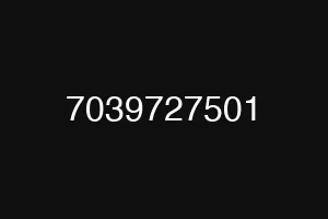 7039727501