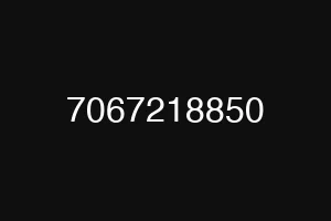 7067218850