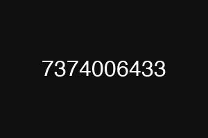 7374006433