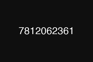 7812062361