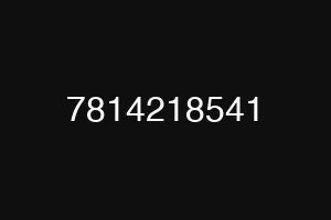 7814218541