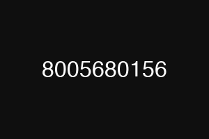 8005680156