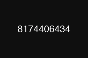 8174406434